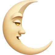 Moon astrology symbol  sticker