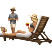 luxury vacation sticker