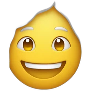 Smile face sticker