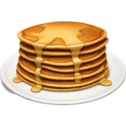Brown pancakes  sticker