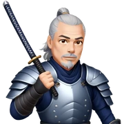 Warrior Samurai sticker