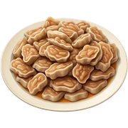 Plate of chitterlings sticker