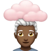 pastel pink cloud sticker
