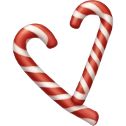 Candycane sticker