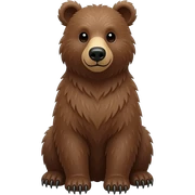 Bear sticker
