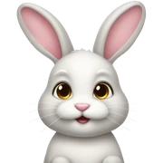 cute bunny sticker
