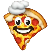 Poop pizza sticker