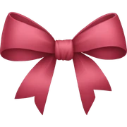 Bow sticker