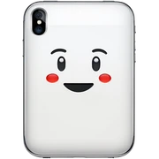 White iphone sticker