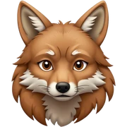 Depressed Coyote  sticker