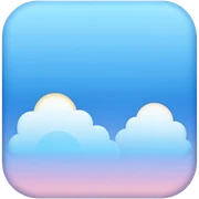 Light sky blue aesthetic  sticker