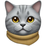 British shorthair cat designer sticker