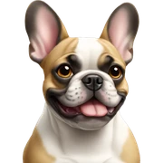 french bulldog  sticker