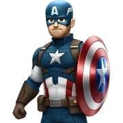 Captain America  sticker