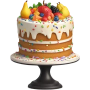 Cake sticker