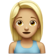 Girl crying  sticker