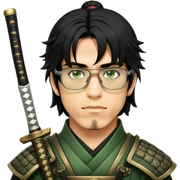 Ancient Samurai sticker