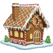 gingerbread house  sticker