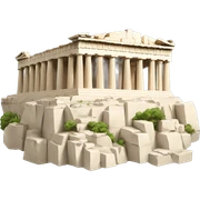 Athens Acropolis sticker