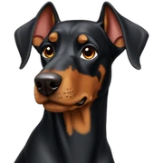 Dobermann sticker