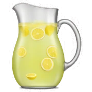 lemonade pitcher sticker