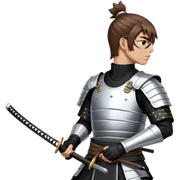 Modern Samurai sticker