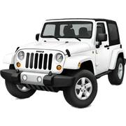 white jeep wrangler sticker