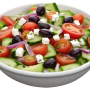 Greek salad sticker