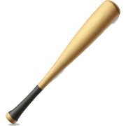 Baseball bat sticker