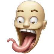 dead tongue out sticker
