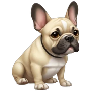 French bulldog sticker