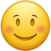 Smiley face sticker