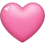 Corazón rosado sticker
