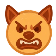 Mad dog  sticker