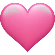 heart pink sticker