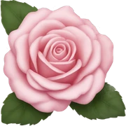 Cœur pastel rose sticker