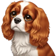 Cavalier king Charles sticker
