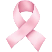 pastel pink ribbon sticker