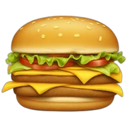 fast food sticker
