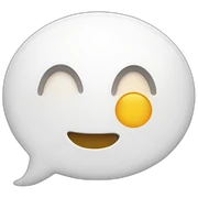 chat bubble sticker