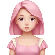 Pastel Pink Aesthetic Girl sticker