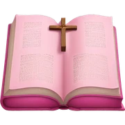 Pink Bible  sticker