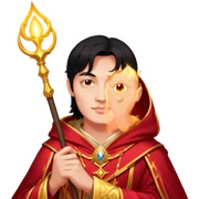 Crimson Spellbinder sticker