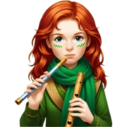 Celtic Piper sticker