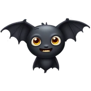 halloween bat sticker