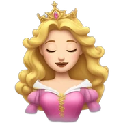 Sleeping beauty  sticker