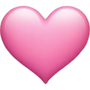Pink heart  sticker