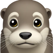 Otter sticker