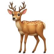 Deer sticker