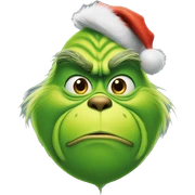 Grinch sticker